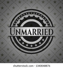 Unmarried dark emblem. Retro
