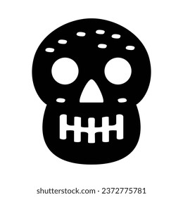 Unmask the creepiness of Halloween with haunting mask icon – a perfect addition for a spine-tingling night