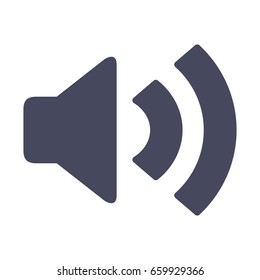 Unmute speaker sound icon in trendy flat style isolated on white background symbol for your design logo  UI Vector illustration EPS10