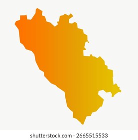 Mapa de Uttar Pradesh, India