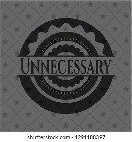 Unnecessary dark icon or emblem