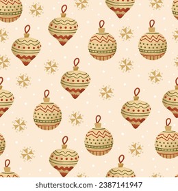 unobtrusive pastel color vector Christmas pattern ready to print