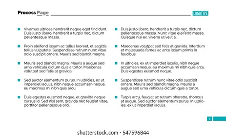 Unordered list template