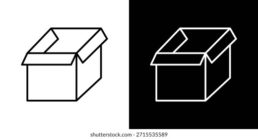 Desempaquetar iconos para Elementos de interfaz de usuario. Ilustración vectorial de alta calidad.