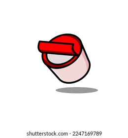 unpacking vector design on white background