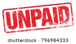 Unpaid Rubber Stamp