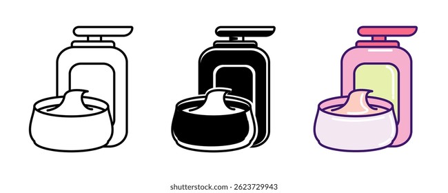 Unplugging icon represented by smartphone, prohibited sign Line, Filled, Color style.