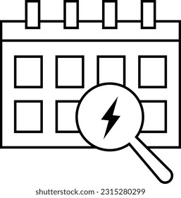 ampliador de programación de calendario impredecible Incertidumbre de esquema