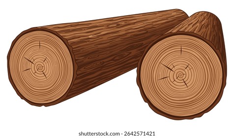 Unprocessed Material of Wooden Planks for the Sawmill Industry and Rural Construction Works