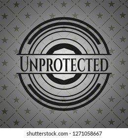 Unprotected dark badge