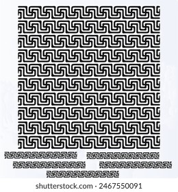 Unravel the mysteries of antiquity through the labyrinthine beauty of the Greek key pattern