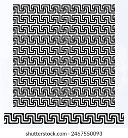 Unravel the mysteries of antiquity through the labyrinthine beauty of the Greek key pattern