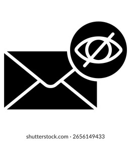 Elemento De Icono De Correo Electrónico No Leído Para Diseño