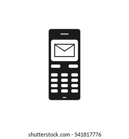 unread message icon. phone icon 