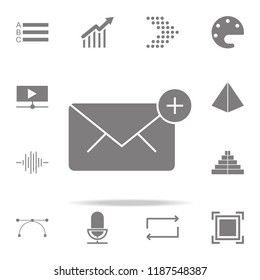 unread message icon. web icons universal set for web and mobile