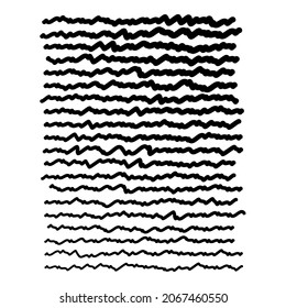 unreadable scribbled lines - design template
