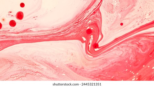 Unreal pink waves oil vector design in eps 10