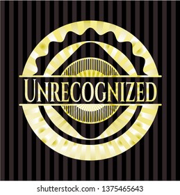 Unrecognized gold emblem