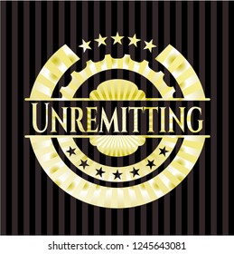 Unremitting golden badge