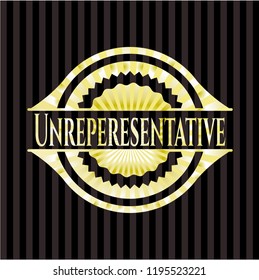 Unreperesentative gold badge