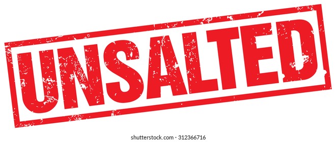 unsalted stamp