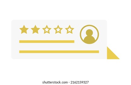 Unsatisfied customer comment comment semi flat color vector object. Full sized item on white. Writing complaint on social media simple cartoon style illustration for web graphic design and animation