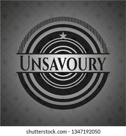 Unsavoury black emblem