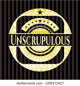 Unscrupulous shiny badge