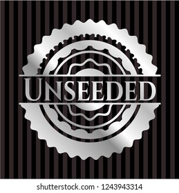 Unseeded silver emblem