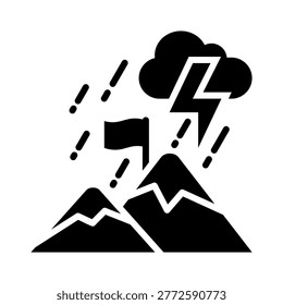Unshaken Will Icon Element For Design