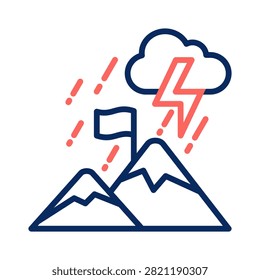 Unshaken Will Icon Element For Design