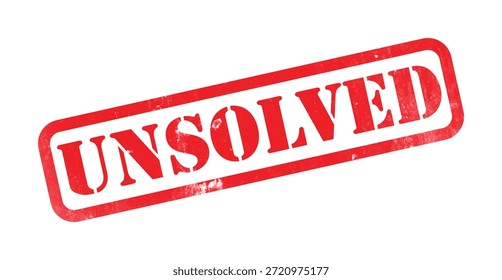 Unsolved
Sticker Red Rubber Stamp Label Grunge Texture Effect