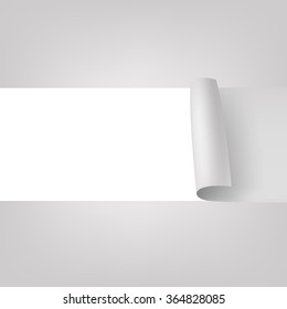 Unstuck paper background. vector