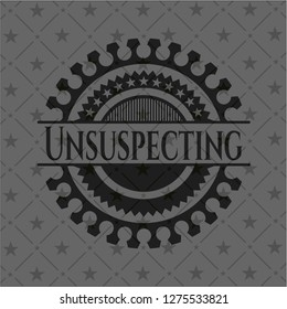 Unsuspecting black emblem