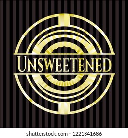 Unsweetened gold emblem