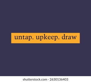 Untap upkeep draw awesome t shirt design 