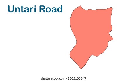 Untari Road subdivision map, Palamu District, Jharkhand state, Republic of India, Government of Jharkhand, Indian territory, Eastern India, politics, village, tourism