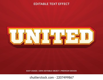 untied editable text effect template use for business logo and brand