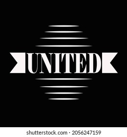 untied  typography t-shirt and poster design