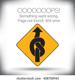 Unusual - 404 error - page not found graphic 