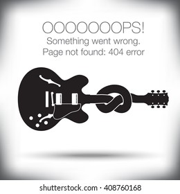Unusual - 404 error - page not found graphic