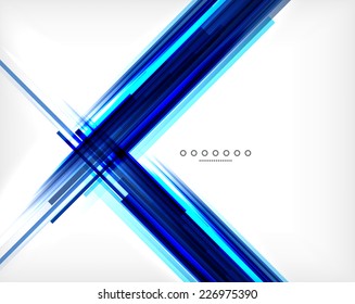 Unusual abstract background - thin straight lines, business template or layout for business card