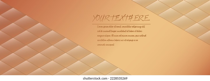 Unusual abstract design for premium design of modern covers, banners, posters and implementation of creative ideas. Vector layout template for elite creativity