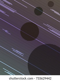 Unusual background on space theme. Pattern