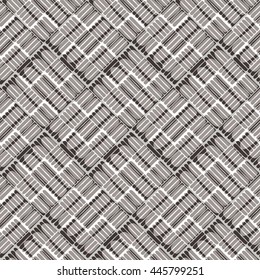 Unusual basket weave pattern seamless background tile
