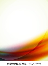 Fondo abstracto de onda borrosa inusual, diseño moderno brillante