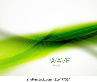 Unusual blur wave abstract background, modern shiny design