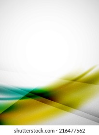 Fondo abstracto de onda borrosa inusual, diseño moderno brillante