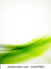 Unusual blur wave abstract background, modern shiny design