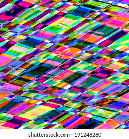 unusual colorful geometric abstract pattern
